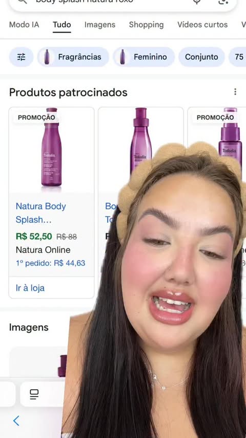 Instagram post by @emilioplus for Mercado Livre. Caption reads: Eu AMO esse cheiro 🤌🥹🩷

Id:....