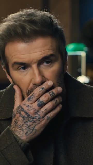 Instagram post by @davidbeckham for Stella Artois. Caption reads: I can’t believe I have a twin brother…😮....