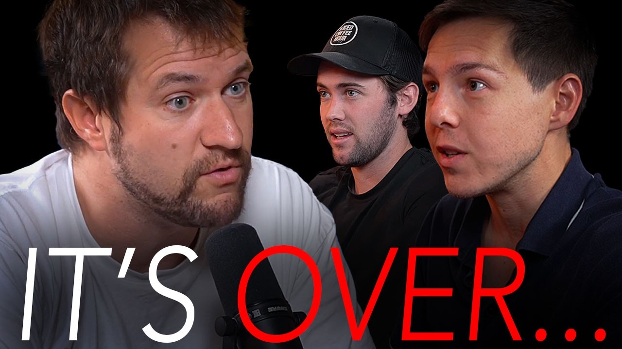 YouTube post by @TheIcedCoffeeHour for Land Rover USA. Caption reads: “Car Values Are Plummeting!” Doug Demuro Exposes....