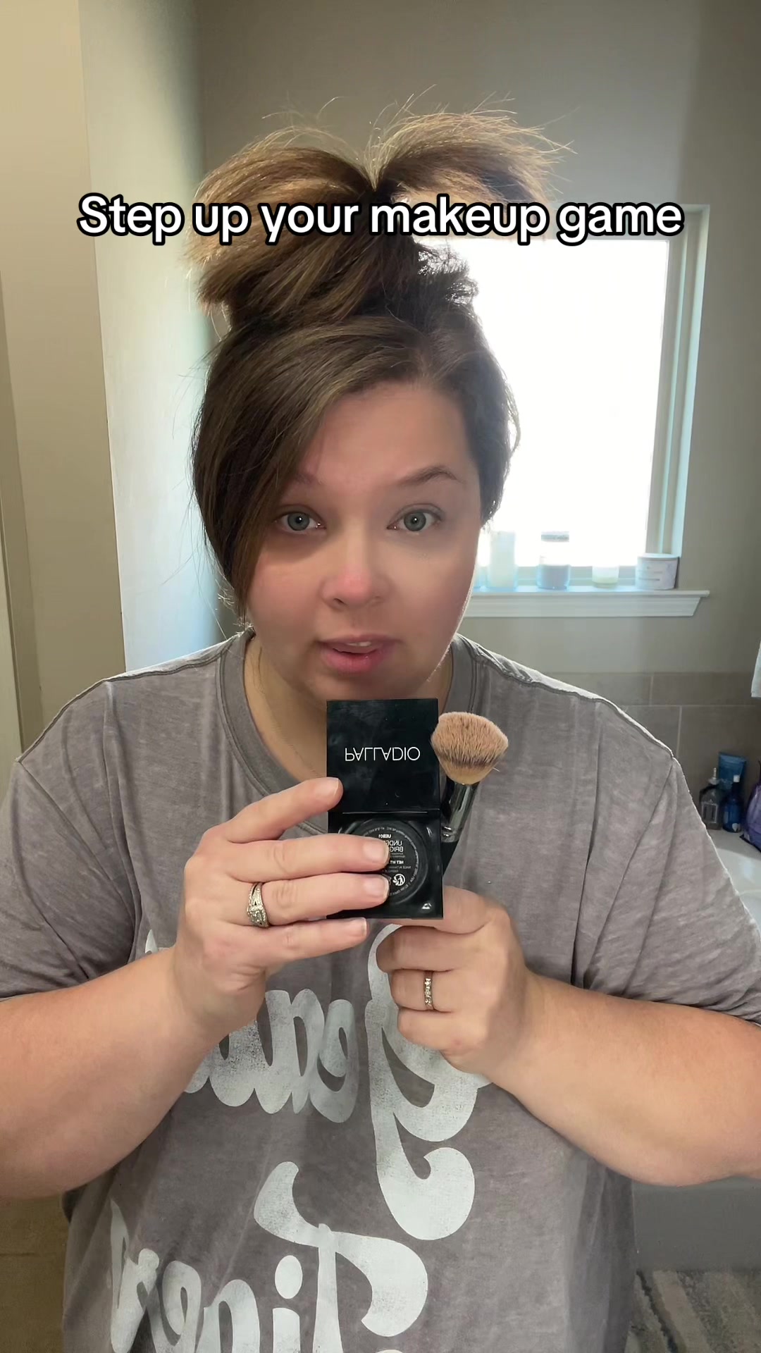 TikTok post by @louisianamomma86 for Palladio Beauty. Caption reads: [...] #tiktokshop #affordable @Palladio Beauty.