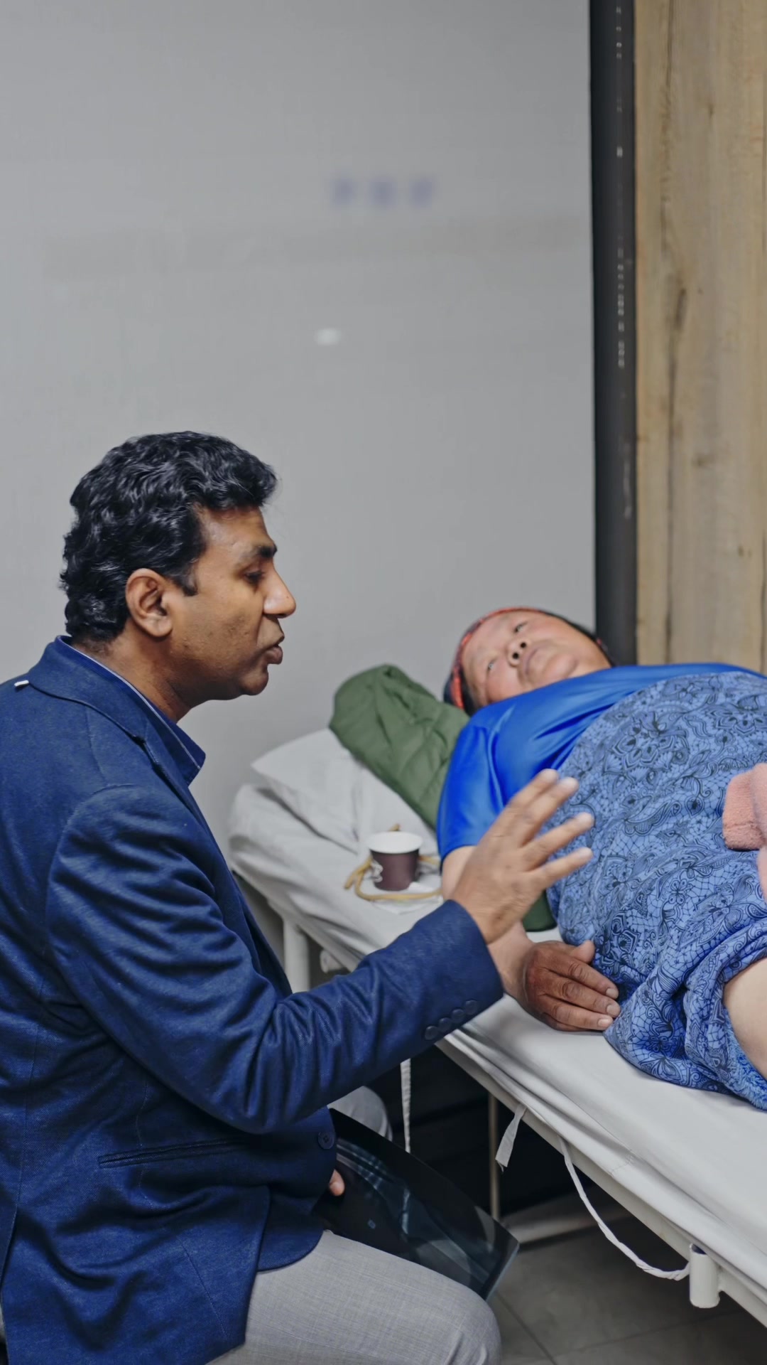 TikTok post by @dr.sanjaya.sah for inDrive. Caption reads: #creatorsearchinsights #PRPKNEEJOINT #Drsanjatasah....