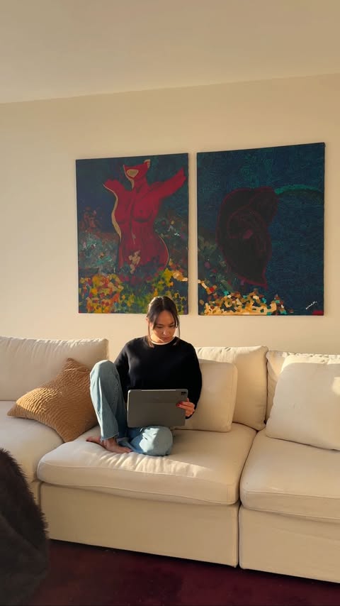 Instagram post by @zoekimkenealy for MCoBeauty. Caption reads: FINISHING TOUCHES THAT TRANSFORM - I’m pale right....