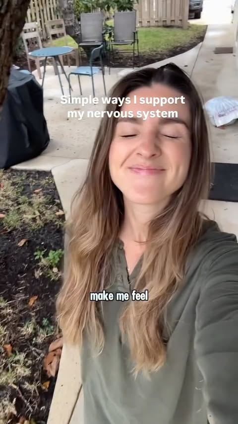 Instagram post by @courthayes_ for DIME Beauty. Caption reads: Simple ways I’ve regulated my nervous system and....