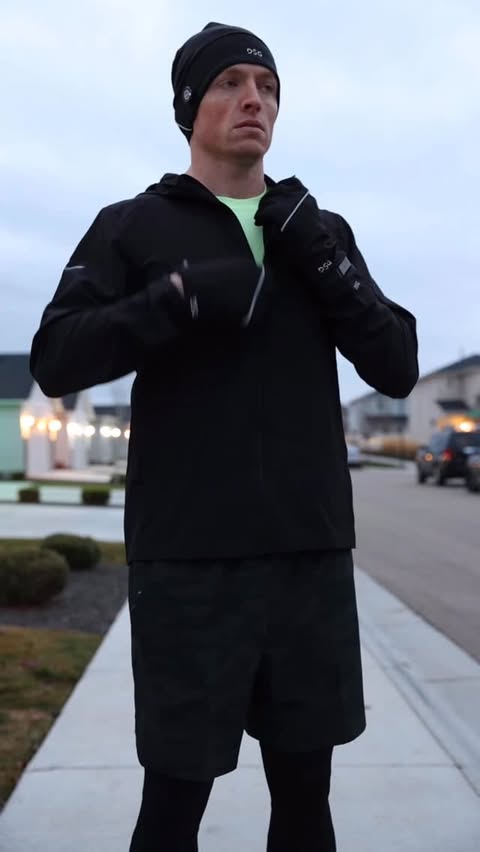 Instagram post by @david.james.elliott for DICK'S Sporting Goods. Caption reads: My two goals this holiday season are to stay....