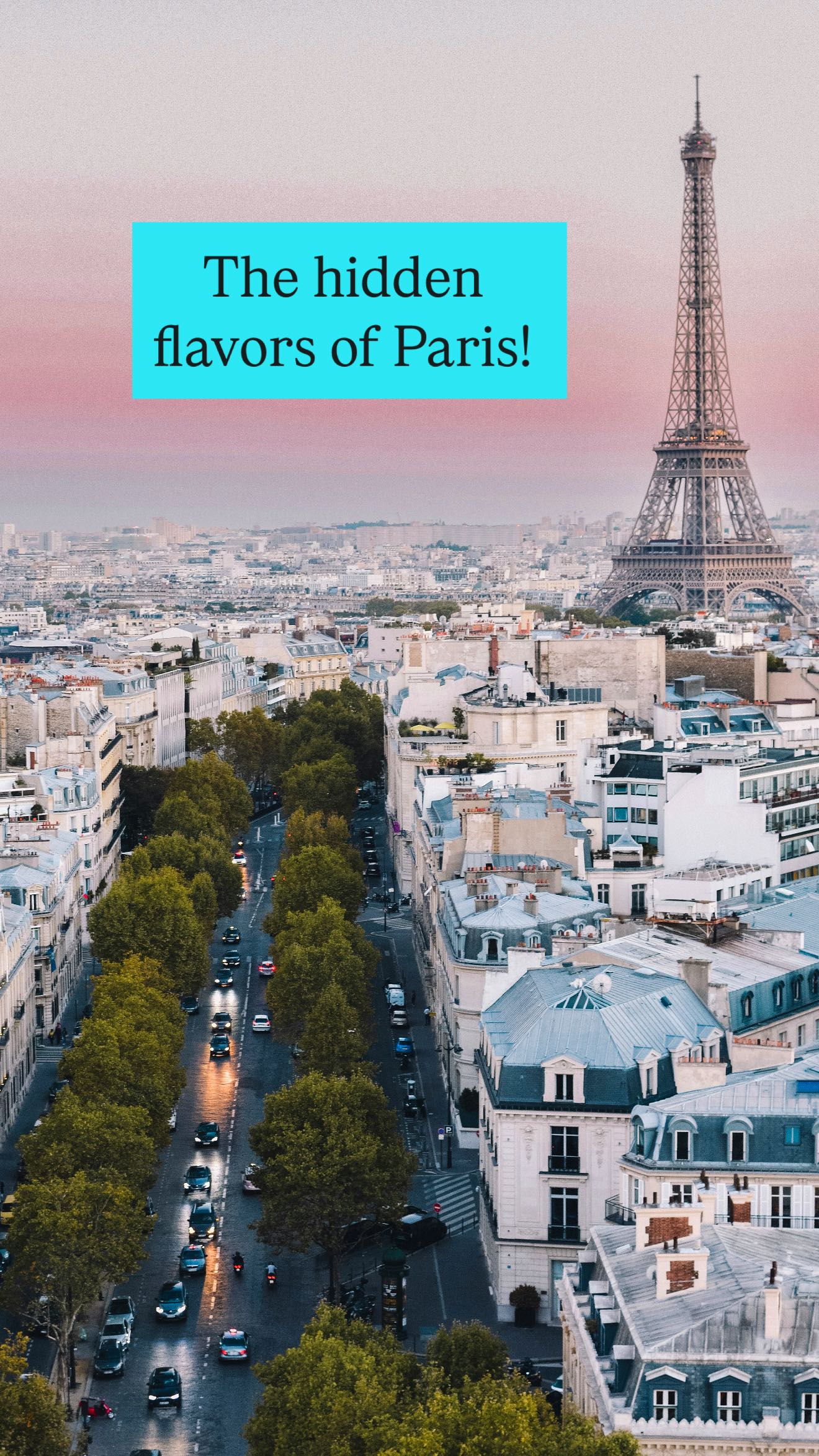 Instagram post by @vineyardsandvoyages for GetYourGuide. Caption reads: POV: You came to Paris for the pastries but stayed....
