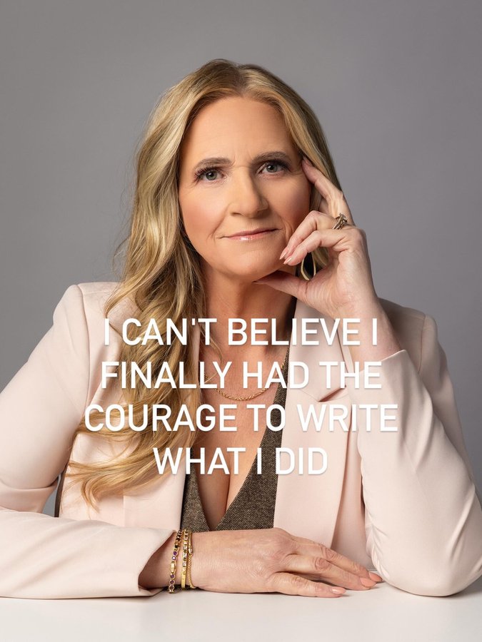 Instagram post by @christine_brownsw for Gallery Books Group. Caption reads: I can’t believe I had the courage to write what I....