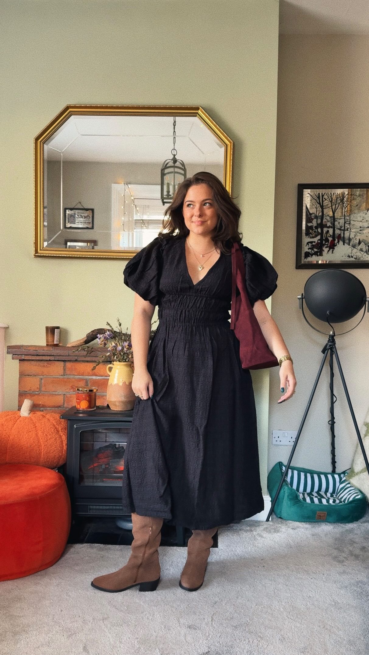 Instagram post by @hayleighjm for FatFace. Caption reads: oh we are so BACK 🍁🍂🥮 which of these @fatface....