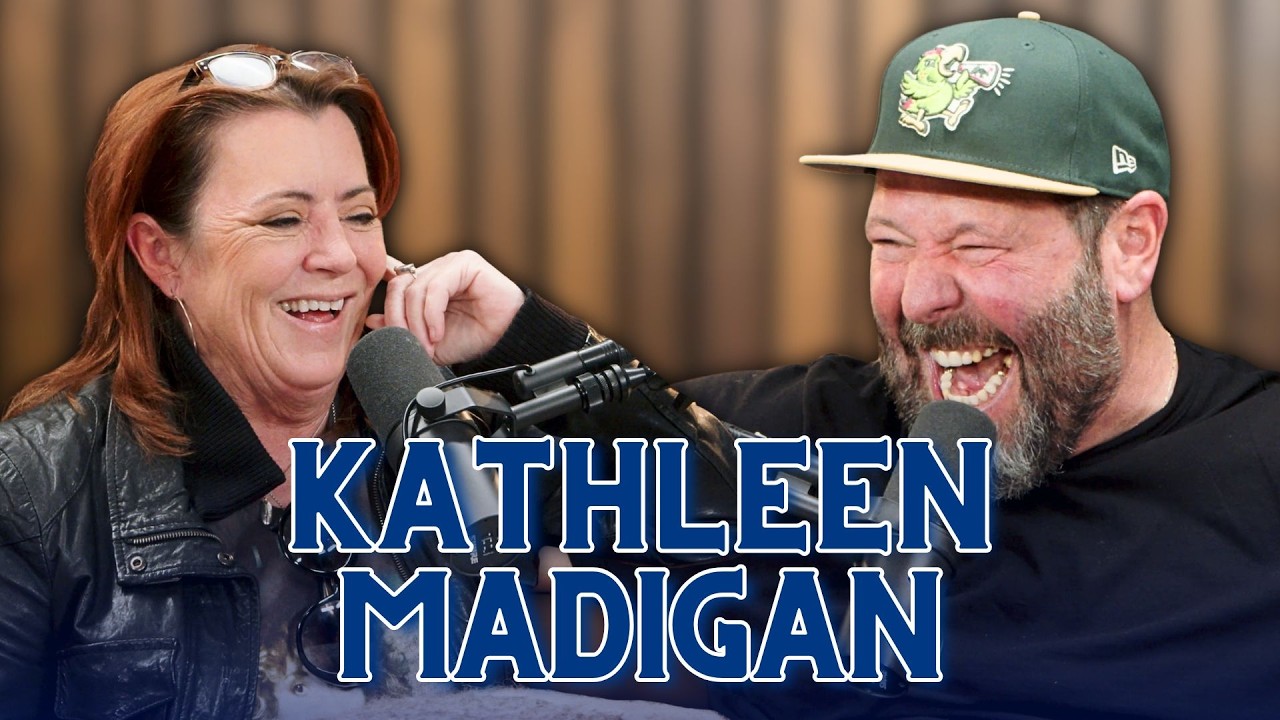 YouTube post by @bertkreischer for BlueChew. Caption reads: Day Drinking with My Mom's Favorite Comedian,....