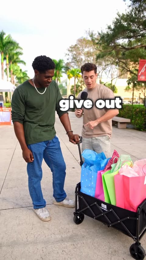 Instagram post by @eric.suerez for SUNNYD. Caption reads: [...] handcuff yourself to this wagon? 😳🛍️....