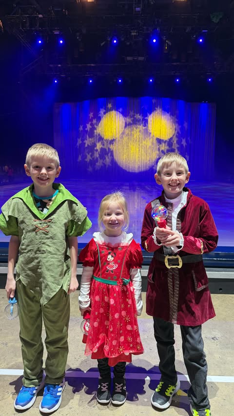 Instagram post by @disneywiththecraigs for Disney On Ice. Caption reads: Disney On Ice: Find Your Hero was simply magical....