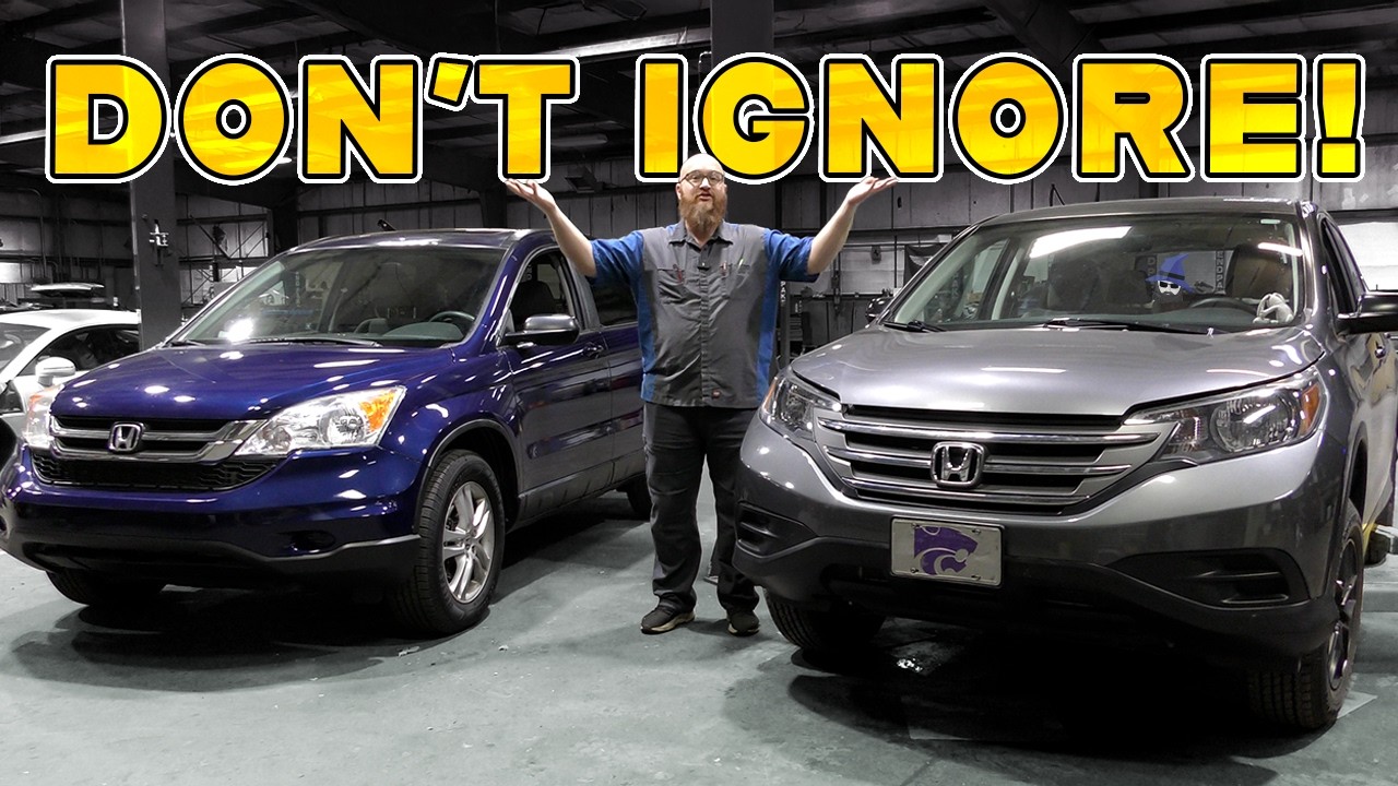 YouTube post by @CarWizard for BendPak. Caption reads: Stop The Honda "Death Rattle" Before It KILLS Your....