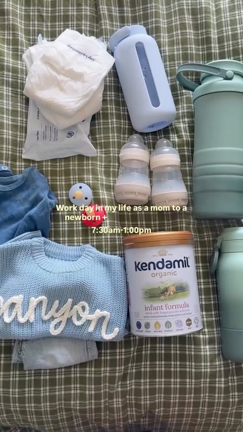 Instagram post by @isabellapaige_ for Kendamil. Caption reads: [...] can take over a feed. We’ve been using....
