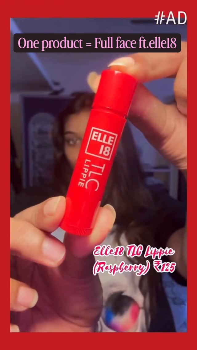 Instagram post by @keerthana.murugesann for Purplle. Caption reads: #ad Who said you need a whole vanity to slay? We....