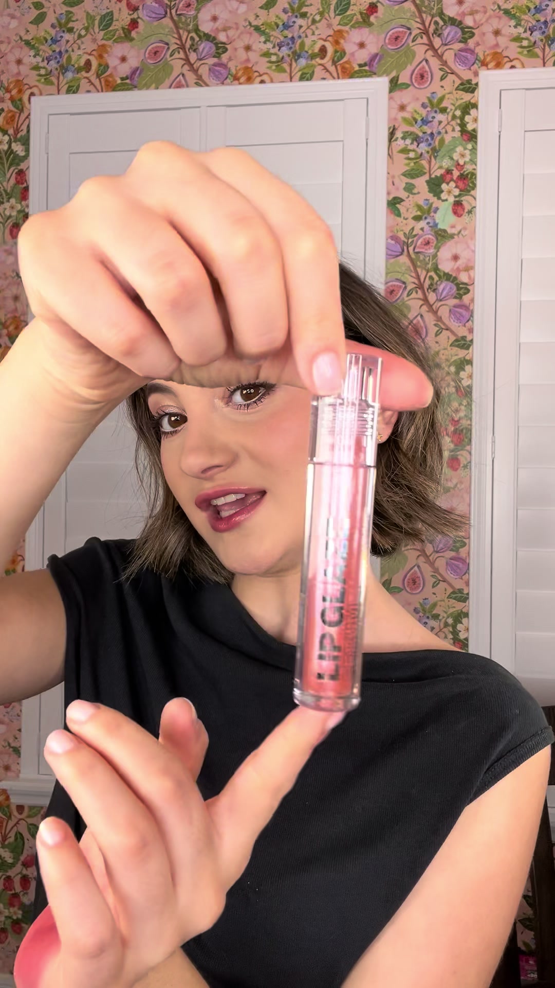 TikTok post by @wewearcute for Palladio Beauty. Caption reads: With @Palladio Beauty Jelly Tint and Lip Stain our....