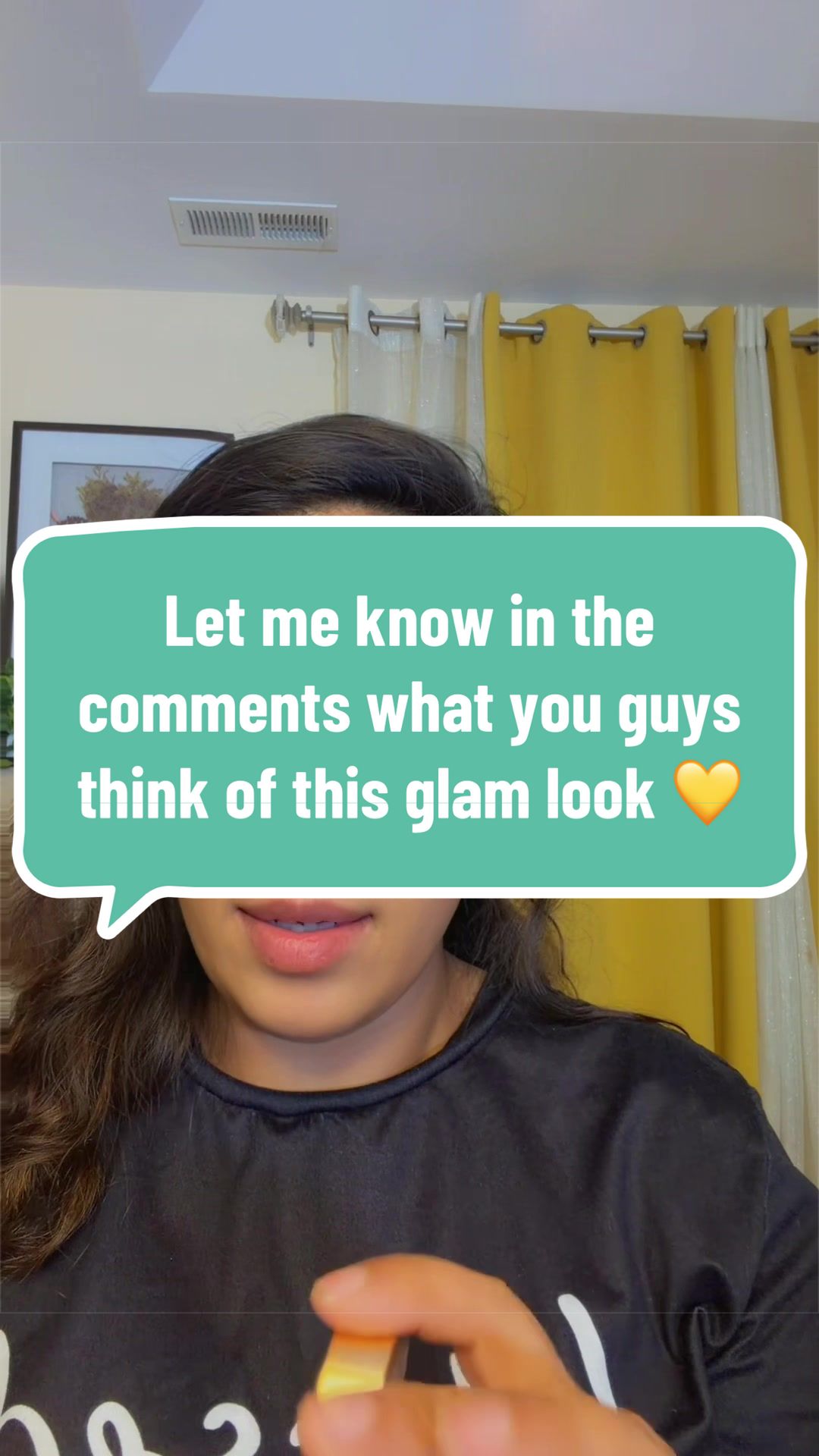 TikTok post by @glowglamwithshugufa for BK Beauty. Caption reads: [...] recommend @Huda Beauty @hudabeautyshop....