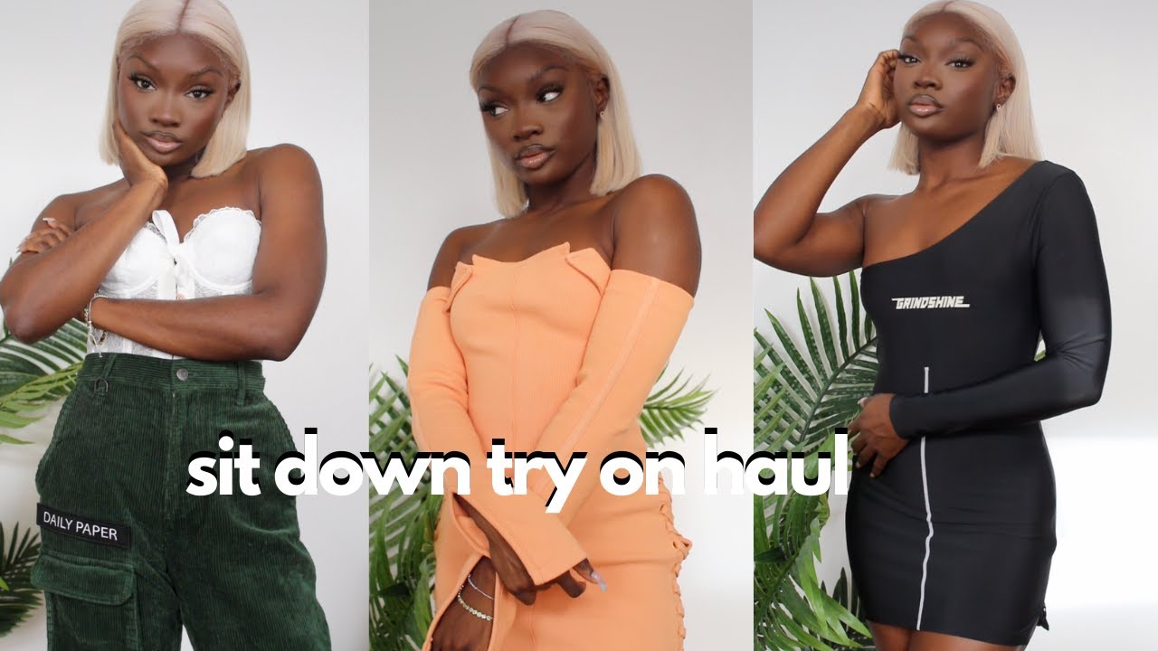 YouTube post by @melachild for BBXBRAND. Caption reads: SOME OF THE OUTFITS I'VE RECENTLY BOUGHT |  A....