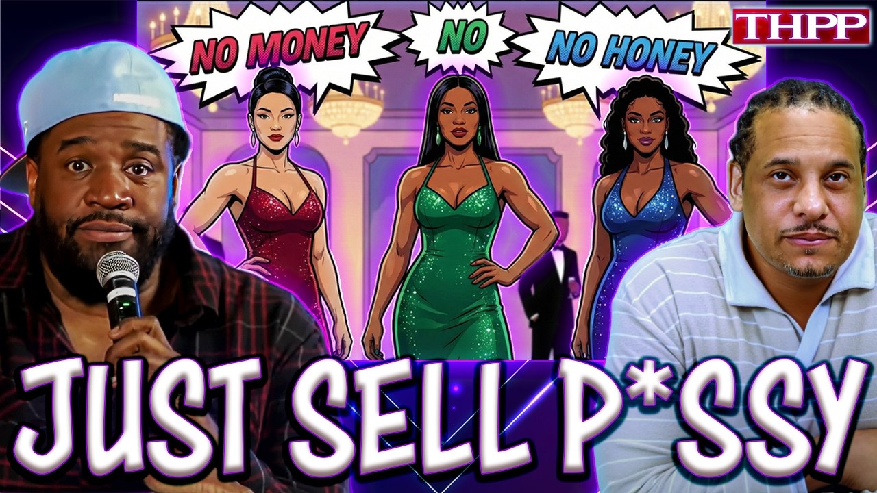 YouTube post by @THPPNetwork for Tiege Hanley. Caption reads: Corey Holcomb Drops Bombs on Transactional Ho3's....