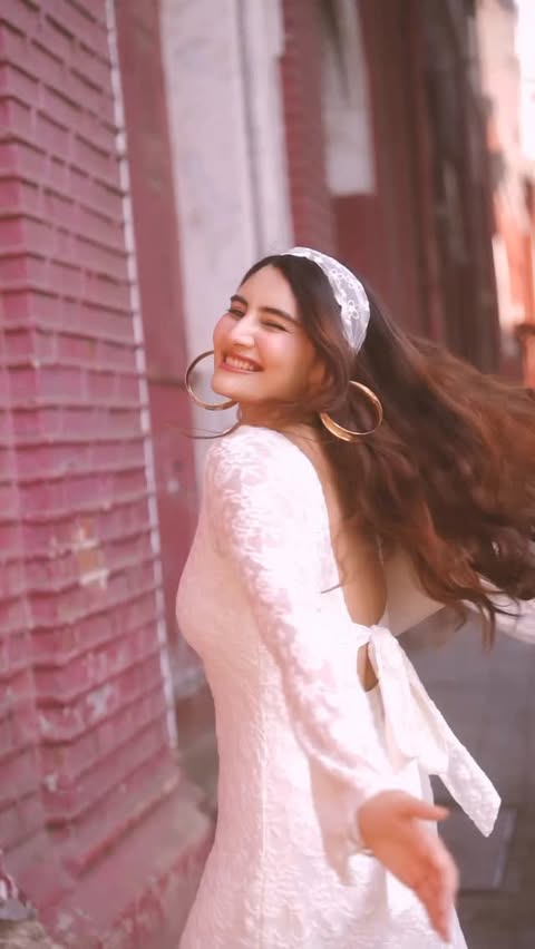 Instagram post by @vedikabhandari for Savana. Caption reads: Lover girl on the loose 🥰 Outfit - @savana....