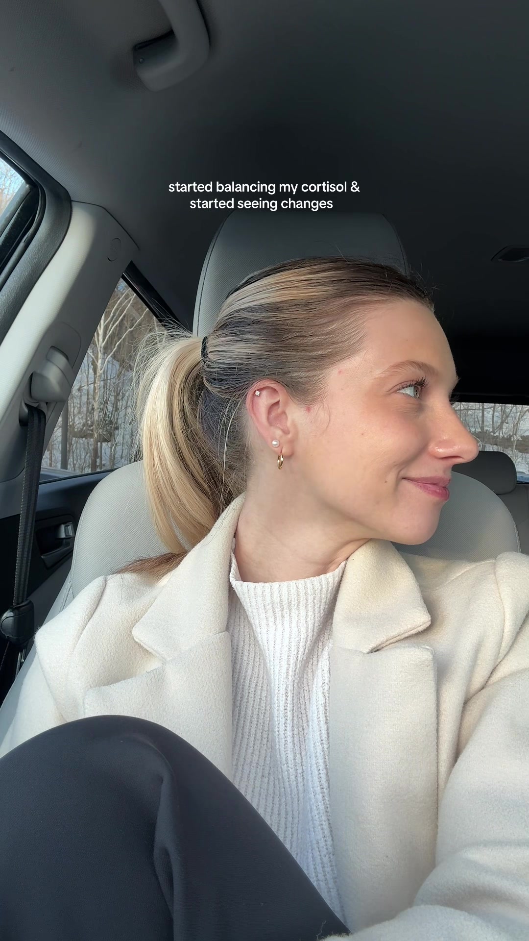 TikTok post by @savannahhhleahhh for Live Healthillie. Caption reads: Thanks to @Live Healthillie #cortisol....