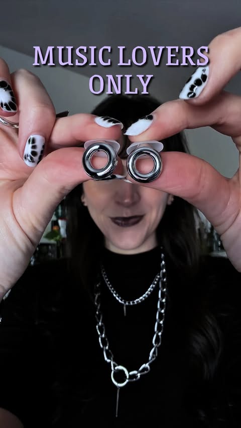 Instagram post by @rewirediaries for Loop Earplugs. Caption reads: Wearing @loopearplugs at a show is the pro move.....