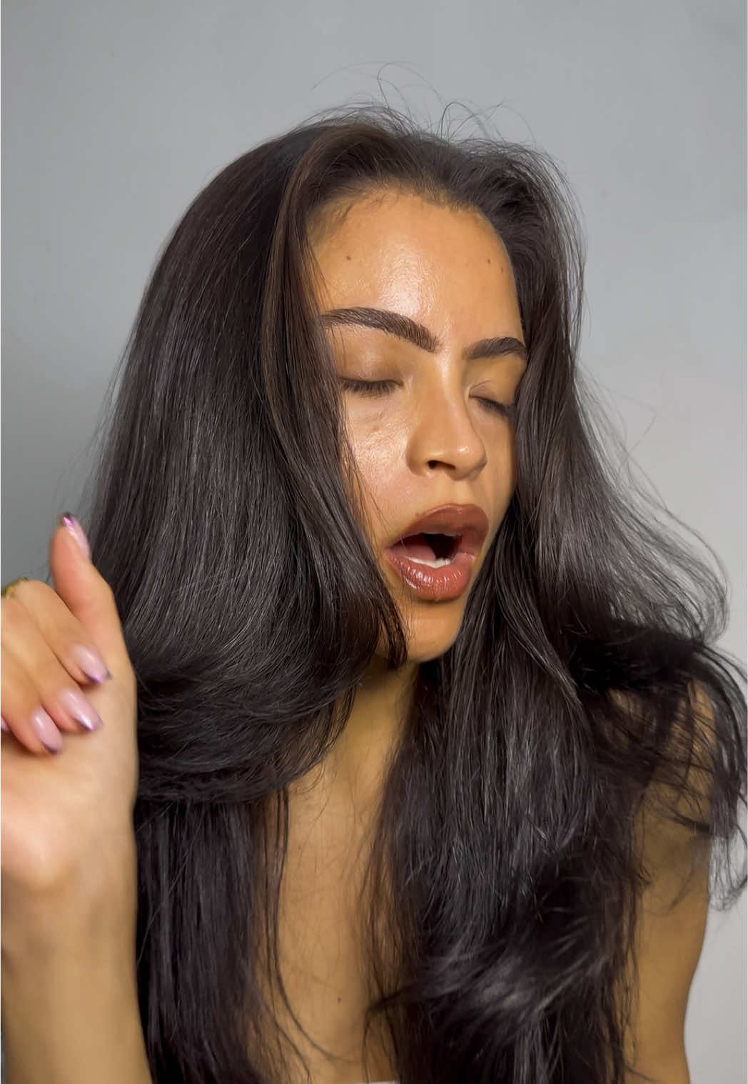 TikTok post by @daveenvoight for L'Oréal Paris South Africa. Caption reads: Healthy hair with the volume to match ✨ Loving the....