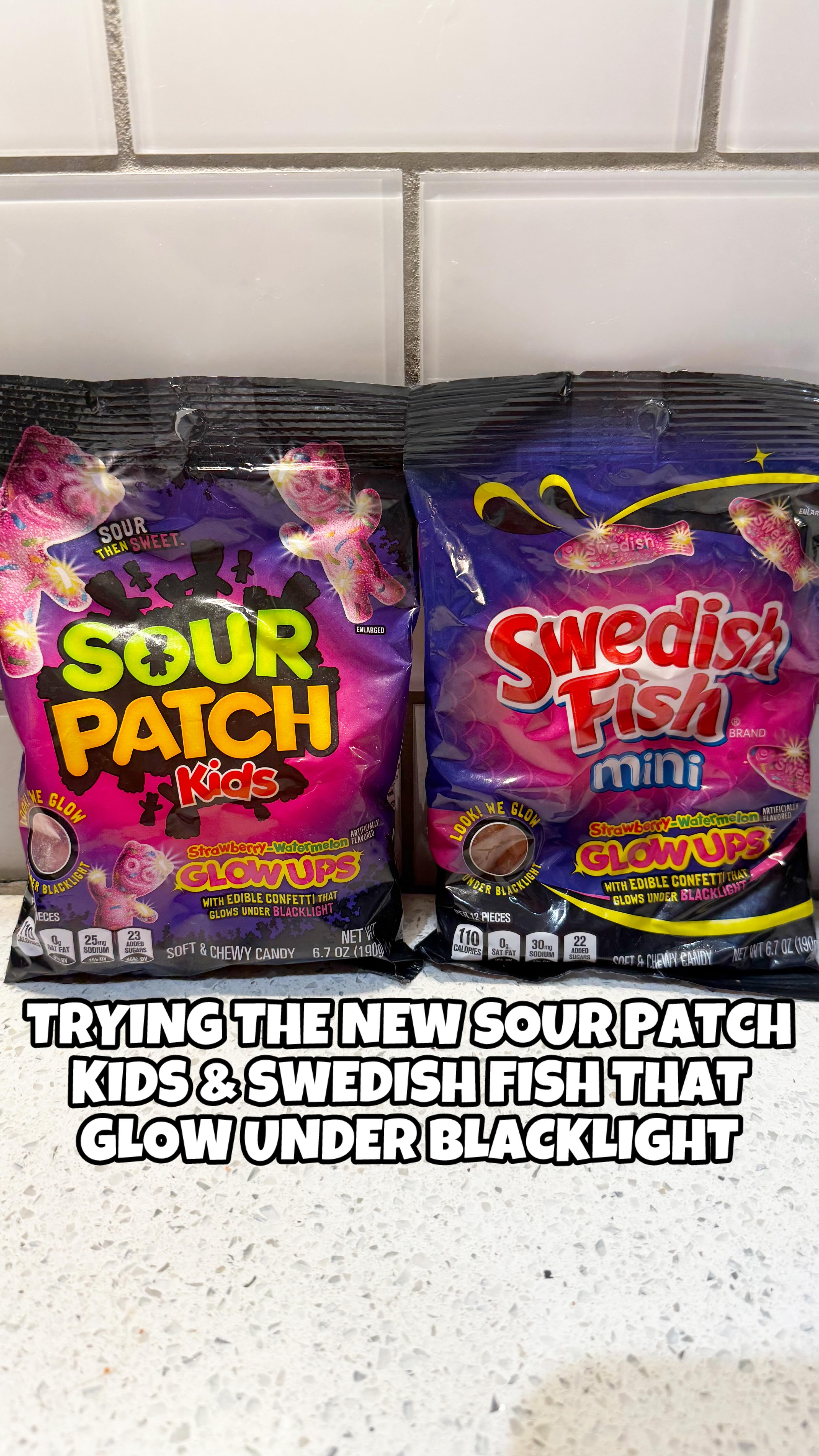 Instagram post by @thehungrylonghorn for Sour Patch Kids. Caption reads: #Ad I had to put my investigative merch on for....