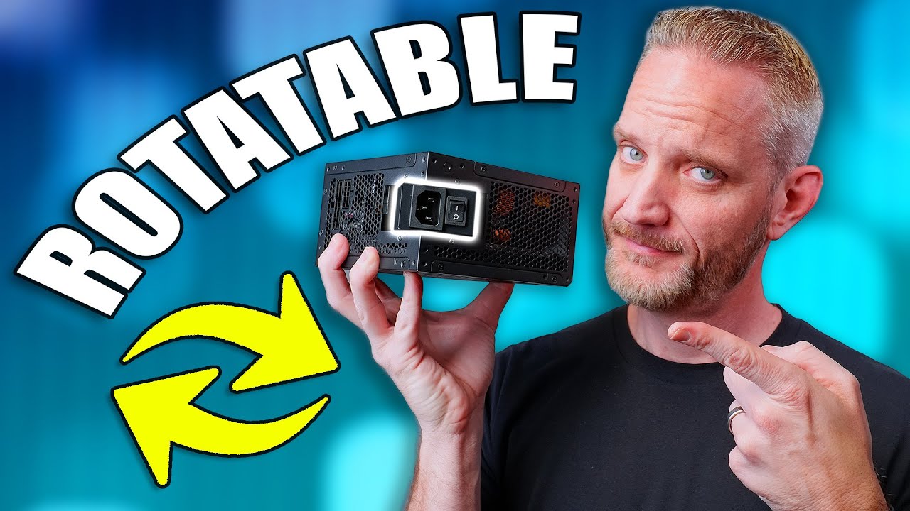 YouTube post by @Jayztwocents for Newegg. Caption reads: Not just a Gimmick... this is actually GENIUS!.