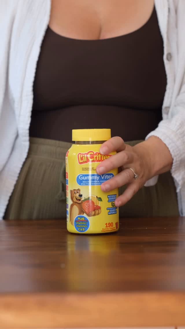 Instagram post by @sheridaningalls for Vitafusion. Caption reads: Floaties don’t fit through doorways. Breakfast....