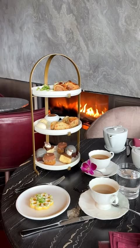 Instagram post by @thecuriouscreature for Park Hyatt Paris-Vendôme. Caption reads: There’s a new afternoon tea experience in Toronto!....