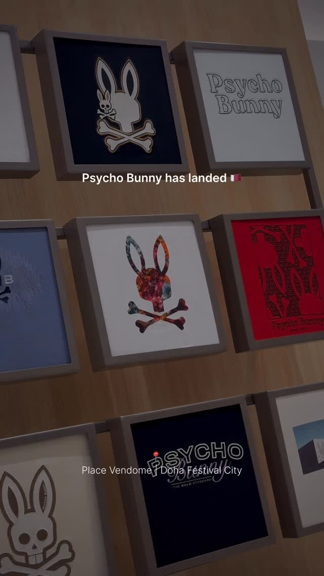Instagram post by @dohatings for Psycho Bunny. Caption reads: Doha, meet your new obsession. 🐰
Psycho Bunny is....