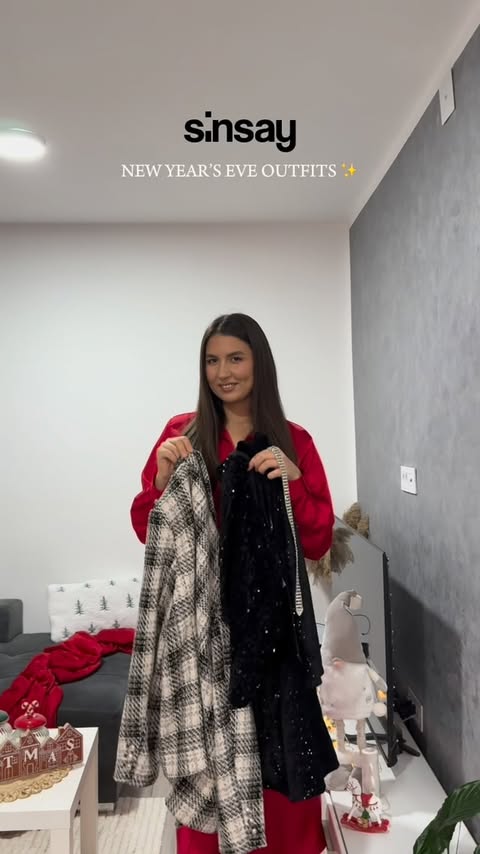 Instagram post by @vanja_igg for Sinsay. Caption reads: [...] za tu priliku, evo nekoliko predloga ✨....