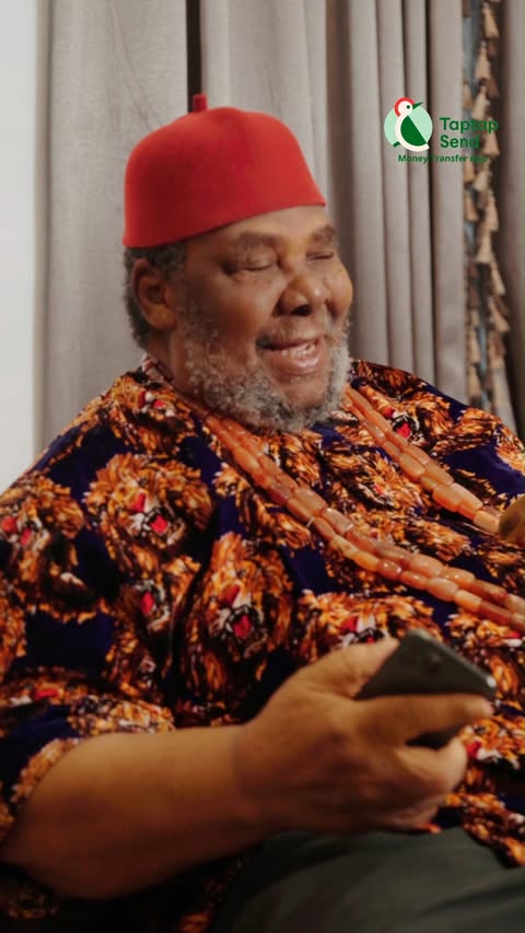 Instagram post by @peteedochie for Taptap Send. Caption reads: [...] your family’s year with a win.
Use Taptap....