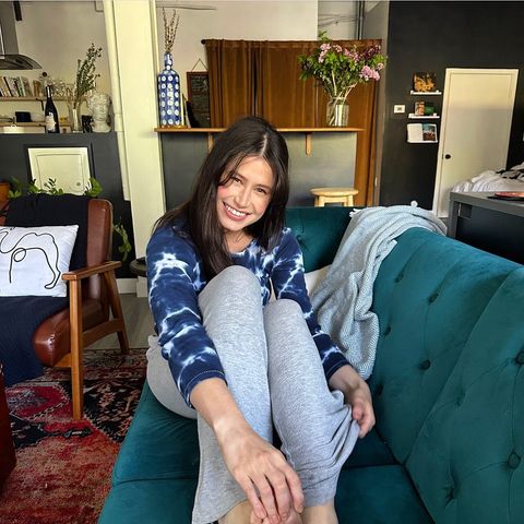 Instagram post by @delaneyrowe for Fidelity Investments. Caption reads: Making my house a home with the help of @fidelity....