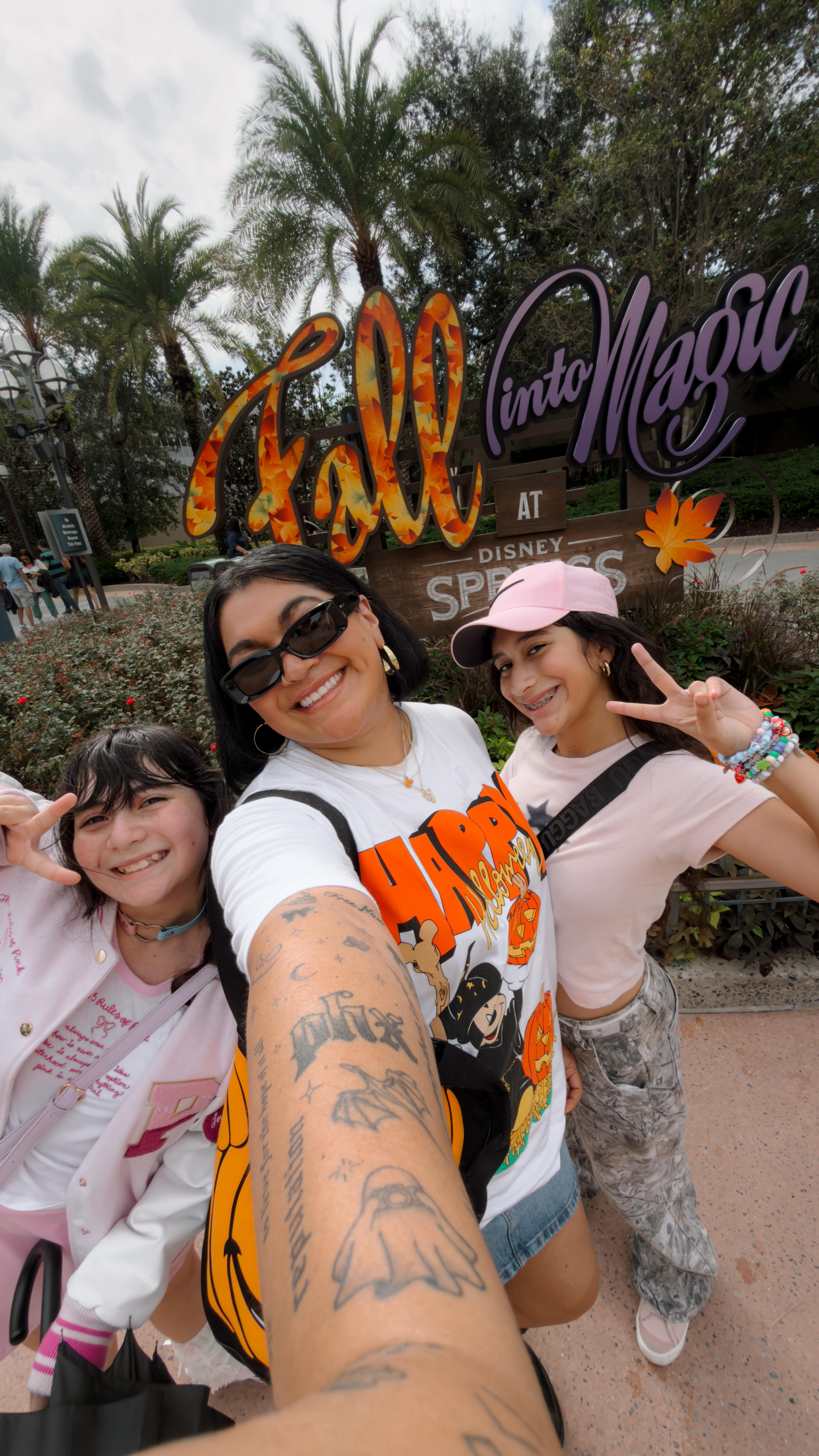 Instagram post by @ericacanant for Little Words Project. Caption reads: [...] Disney Springs with our faves at Little....