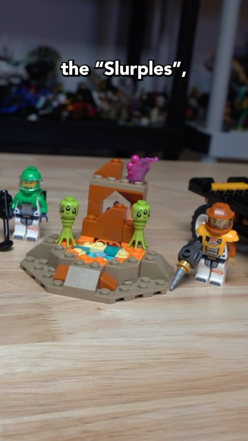 Instagram post by @bricks.by.mind for Toysrus. Caption reads: I’ve partnered with @toysrus to show off a super....