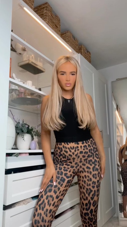 Instagram post by @rubythompstone for PUBLIC DESIRE. Caption reads: 🖤🖤🖤.