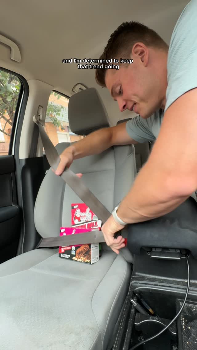 Instagram post by @carter.kale2 for Dave's Killer Bread. Caption reads: On the road again! I’m capitalizing on as much....