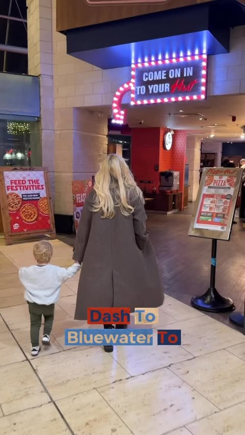 Instagram post by an influencer for Pizza Hut UK. Caption reads: [...] so we decided to dine at @pizzahutuk They....