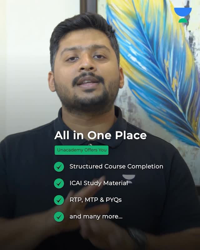 Instagram post by @commercememes1.0 for Unacademy. Caption reads: Do you want to become CA? If yes, Don’t Skip this....