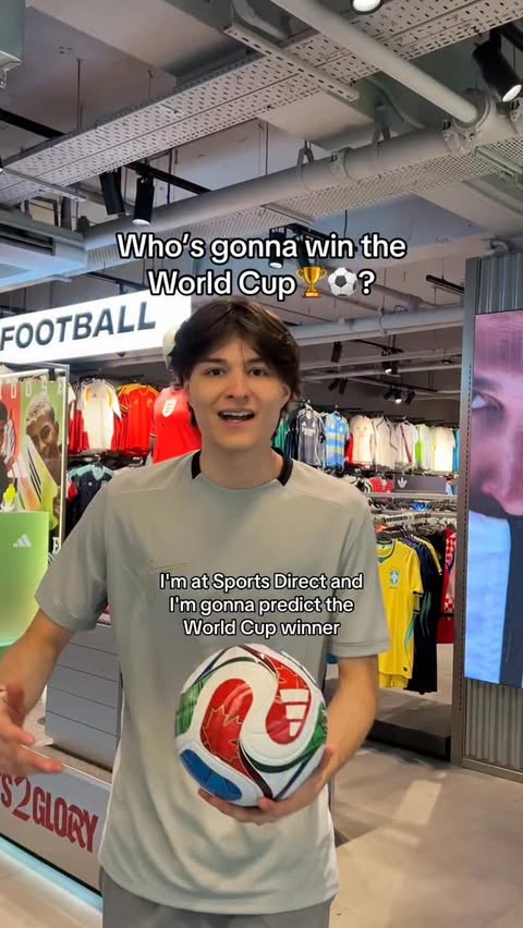 Instagram post by @vuncle205 for Sports Direct. Caption reads: [...] the latest football/soccer shirts at....