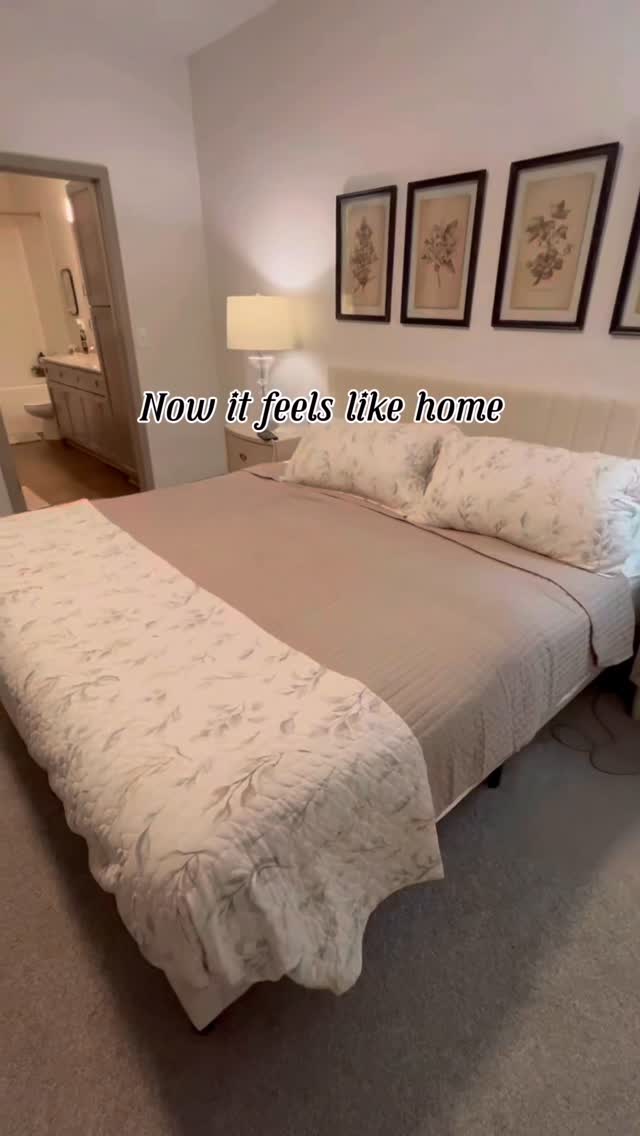 Instagram post by @karaskorner123 for Linens & Hutch. Caption reads: See Before and After!  #sponsored 
When your....