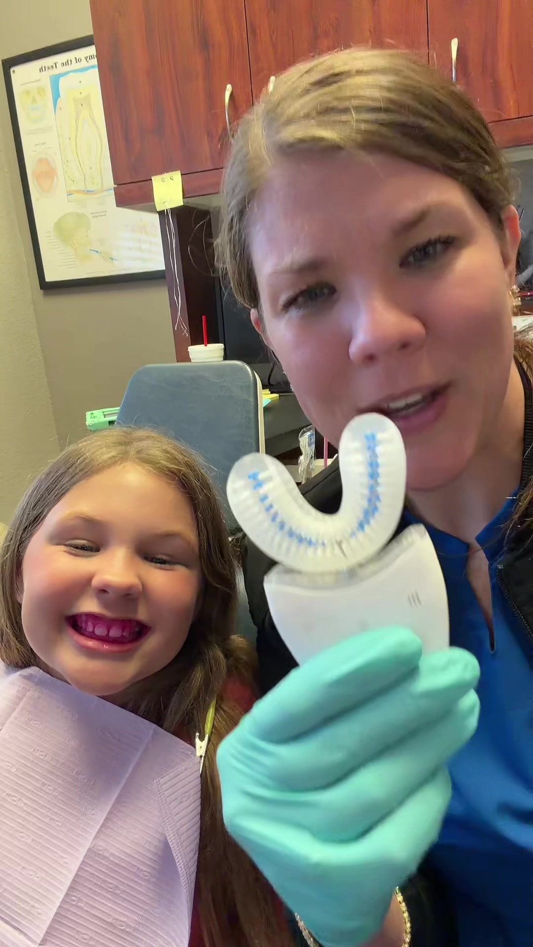 TikTok post by @monica_leanne for Autobrush. Caption reads: [...] for you or someone in your family!....