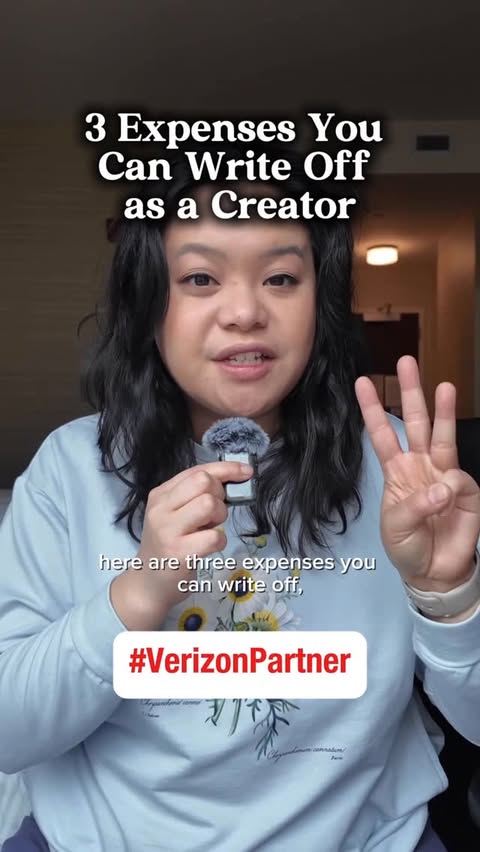 Instagram post by @meghanmakesmoney for Verizon. Caption reads: Unwrap unbeatable deals this holiday season with....