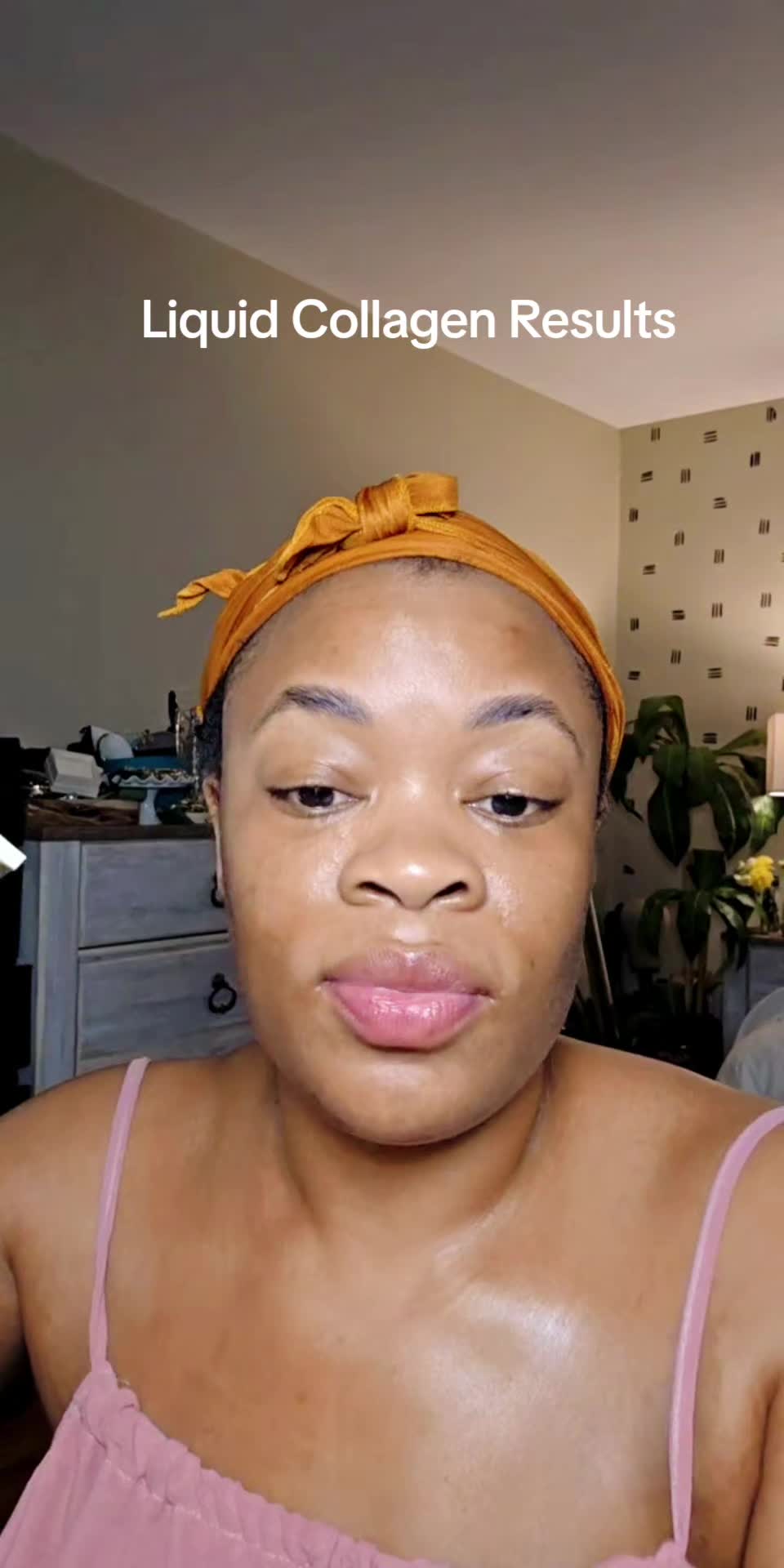 TikTok post by @brittbratstyles for O Positiv. Caption reads: skin compliments are always the best😌....