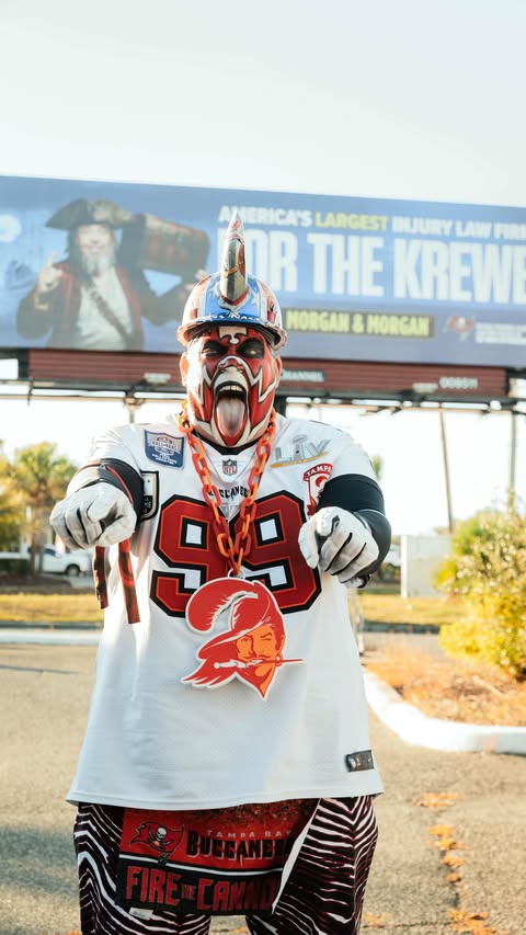 Instagram post by @bigbucnasty for Morgan & Morgan. Caption reads: Big Nasty is back! You’re welcome. Thrilled to be....