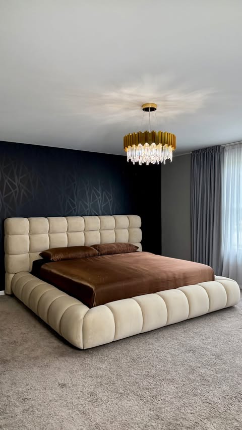 Instagram post by @anya_gc_elegancy for Z Gallerie. Caption reads: [...] the first second I saw this bed from....