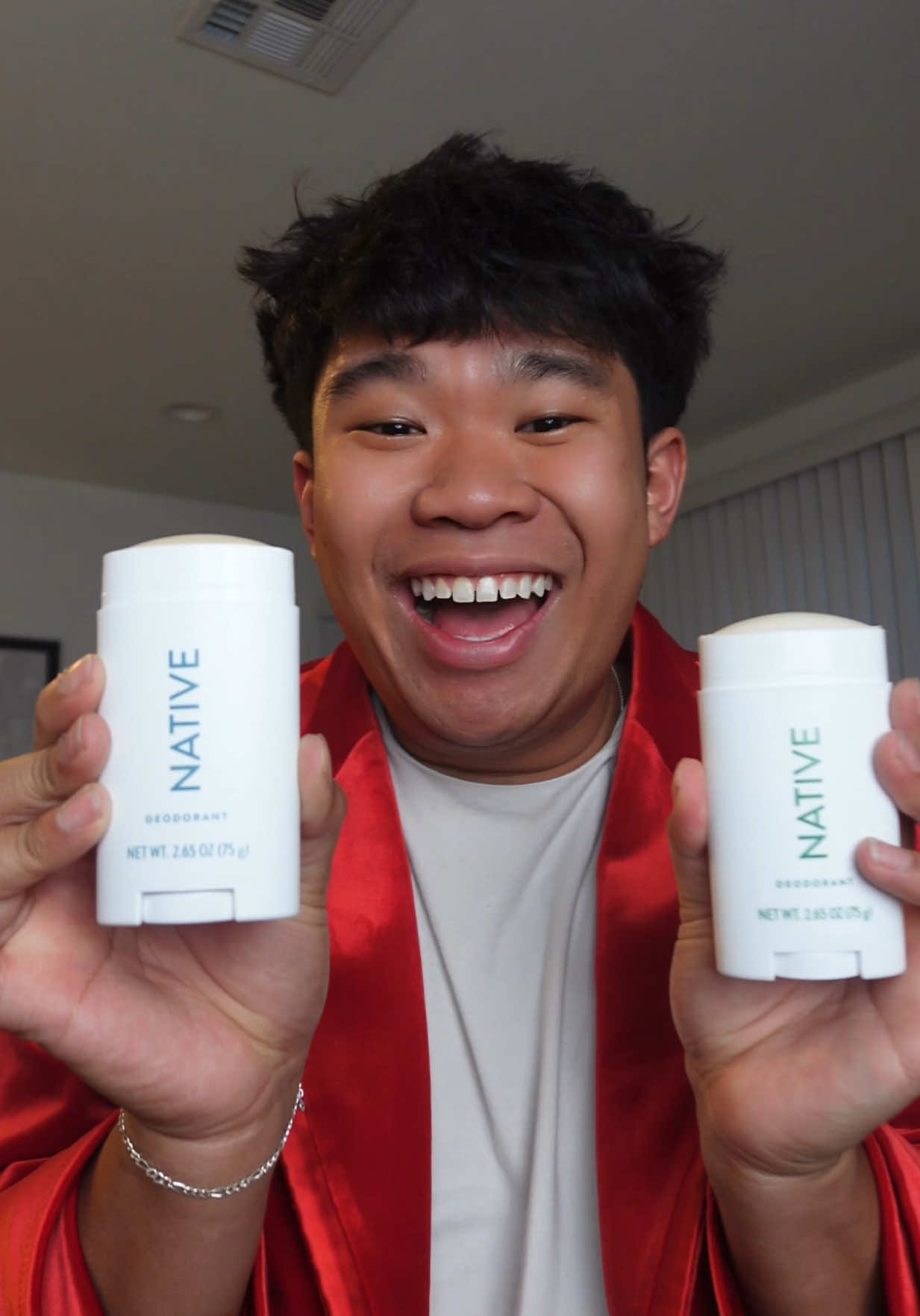 TikTok post by @seandoesmagic for Native. Caption reads: #AD NativePartner The SECRET Behind My Magic....