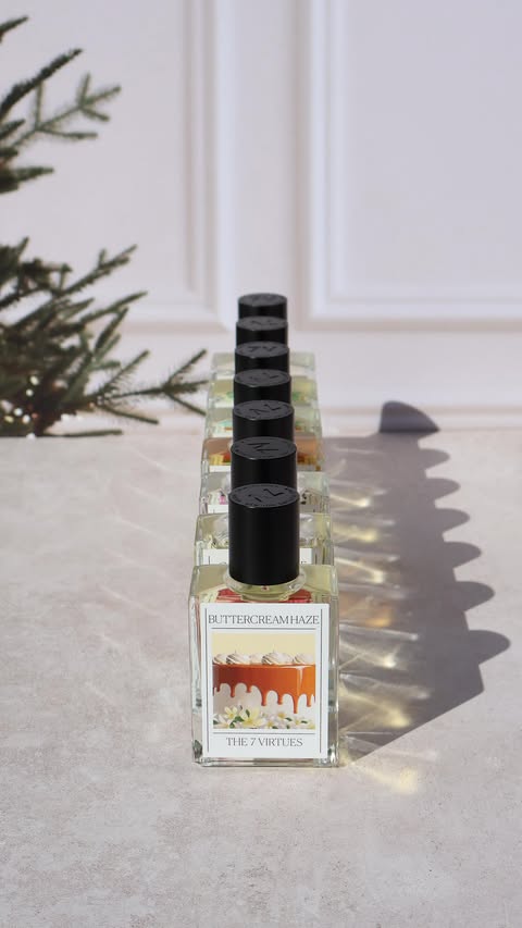 Instagram post by @thatfrenchislandgirl for The 7 Virtues. Caption reads: [...] on your list 🎁✨

Discover @the7virtues....