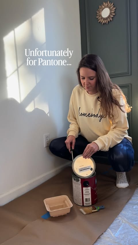 Instagram post by @brickhomehaven for Sherwin-Williams. Caption reads: Follow along if 2026 is the year you bring color....