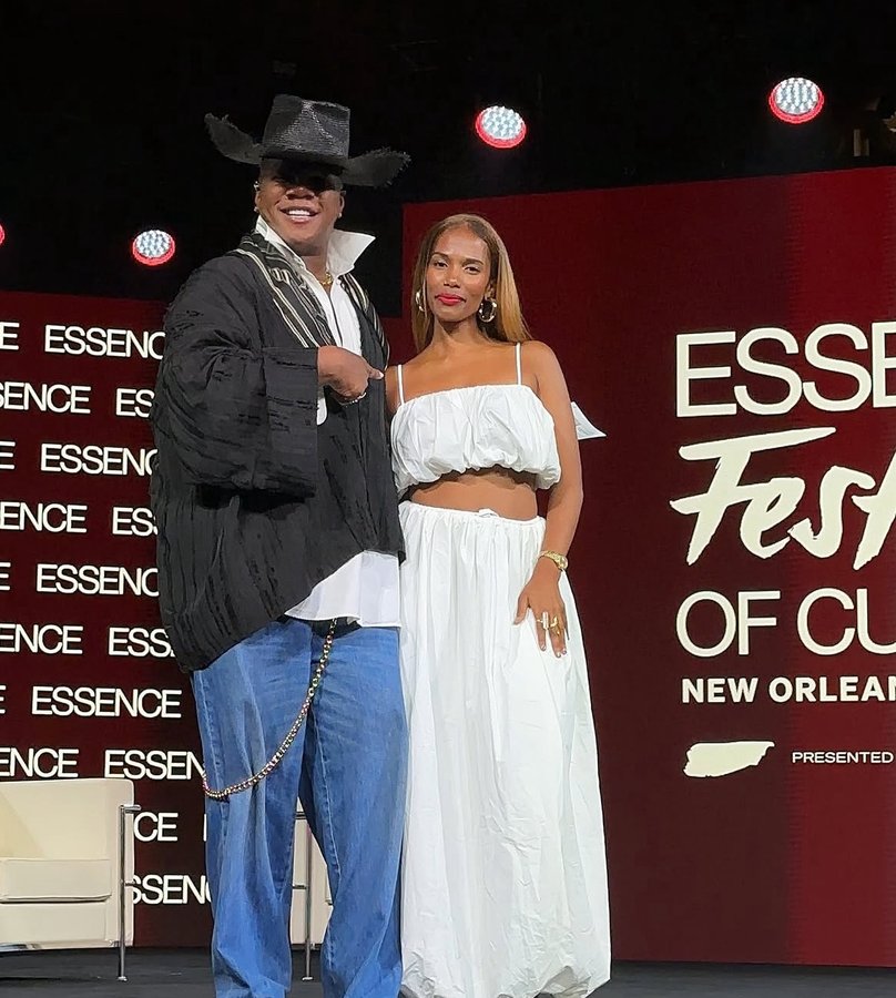 Instagram post by @misslawrence for ESSENCE. Caption reads: #Sponsor @essencefest was truly an experience! One....